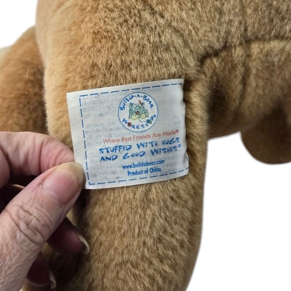 Build A Bear Brown Sugar Puppy Dog Plush Stuffed Animal Toy 11" Retired Cute‎ - Picture 6 of 6